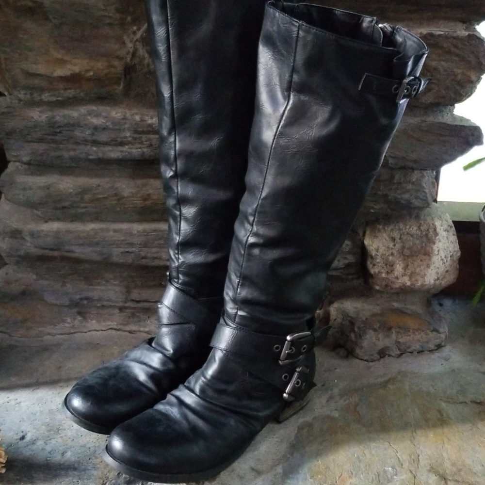 Knee high boots